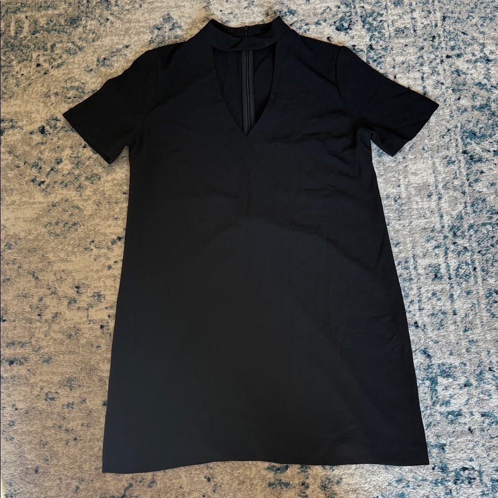 Zara Woman Shift Black Dress - Picture 2 of 4